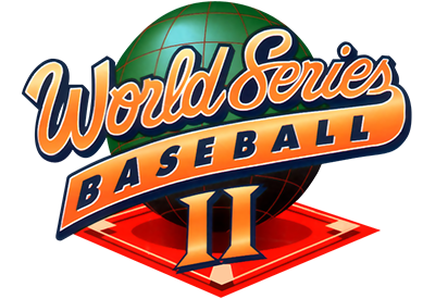 World Series Baseball II title screen for Sega Saturn